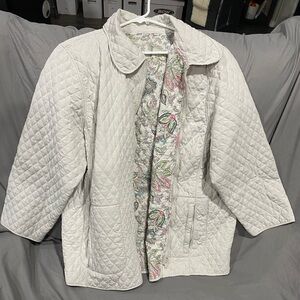 Reversible quilted jacket